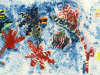 Collograph Flower