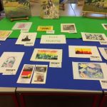 Range of prints completed at Ramsbottom Library